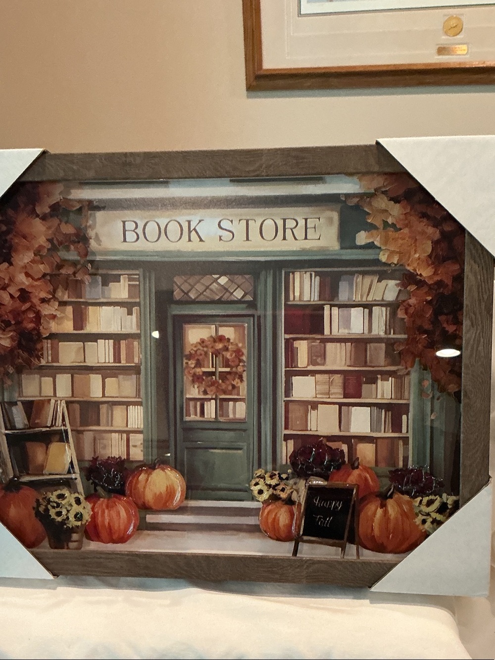 *Out of Stock Online* Viral Hobby Lobby Fall Book Store Framed Wall Art